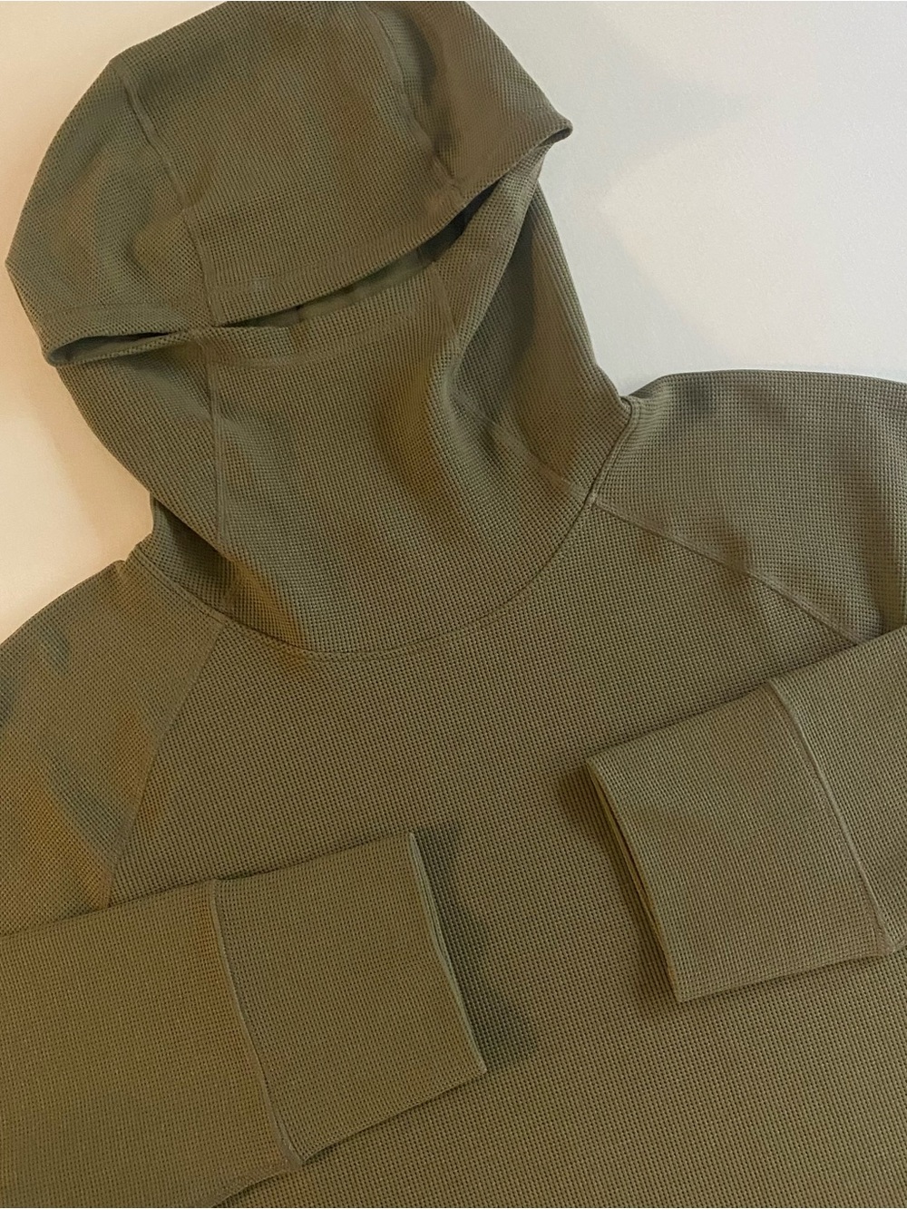 Simms Highline Hoodie Men XL Thermal Waffle Knit Hiking Fishing Hunting
